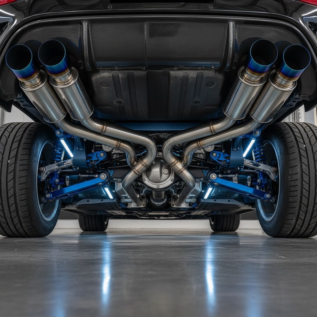 Пример тюнинга выхлопной системы