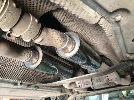 Пример тюнинга выхлопной системы